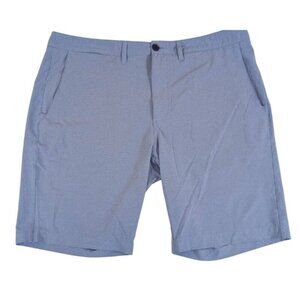 7 Diamonds Men’s 38 Performance Shorts – Slate Blue Chino Style